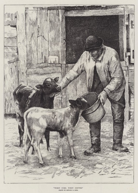 İlk Gelen, İlk Servis Edilen by Edward R. King