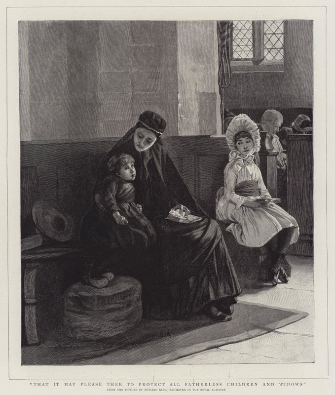 Tüm Babasız Çocukları ve Dulları korumanın seni memnun etmesi için by Edward R. King