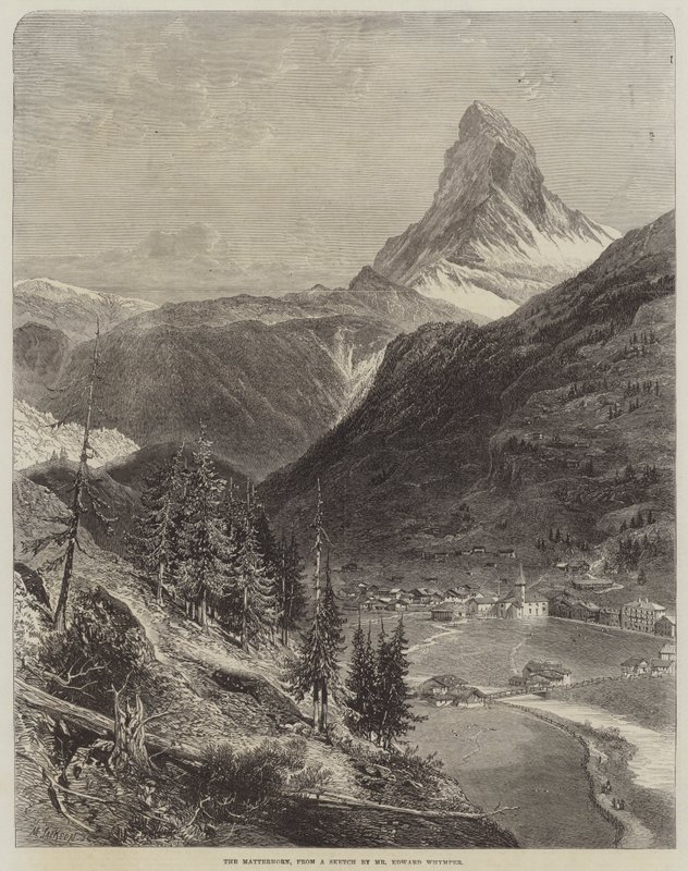 Matterhorn by Edward Whymper