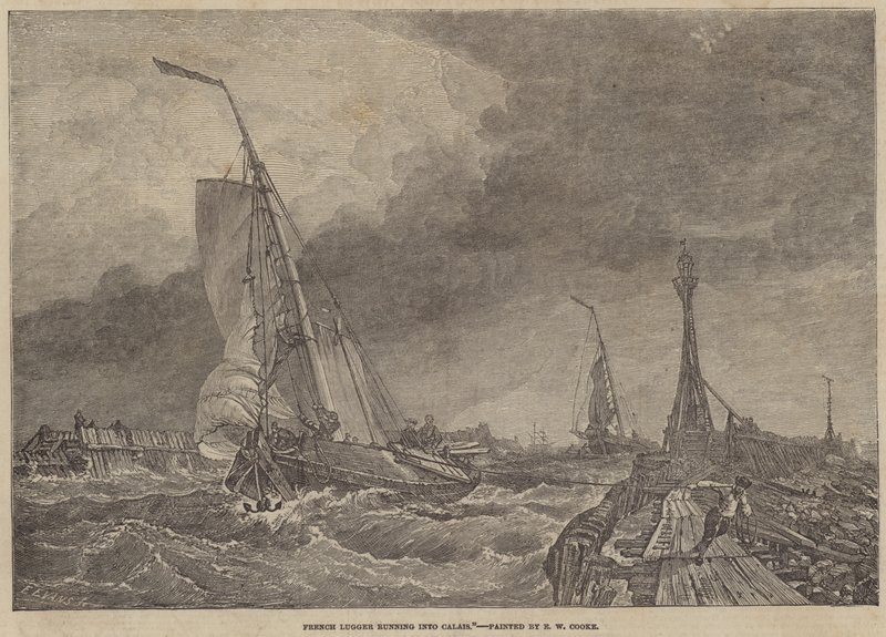 Fransız Lugger Calais