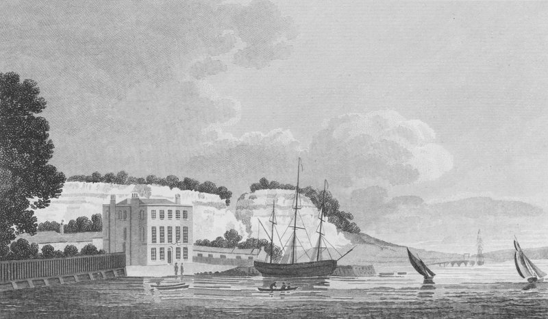 Purfleet (gravür) by Edward (after) Gyfford