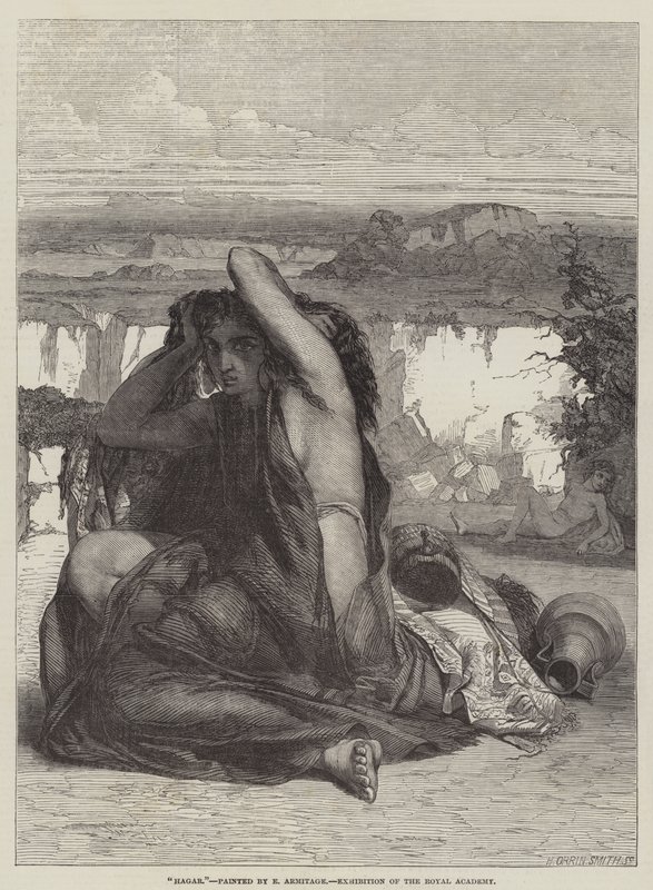 ಹಗರ್ ಟರ್ಕ್ by Edward A. Armitage