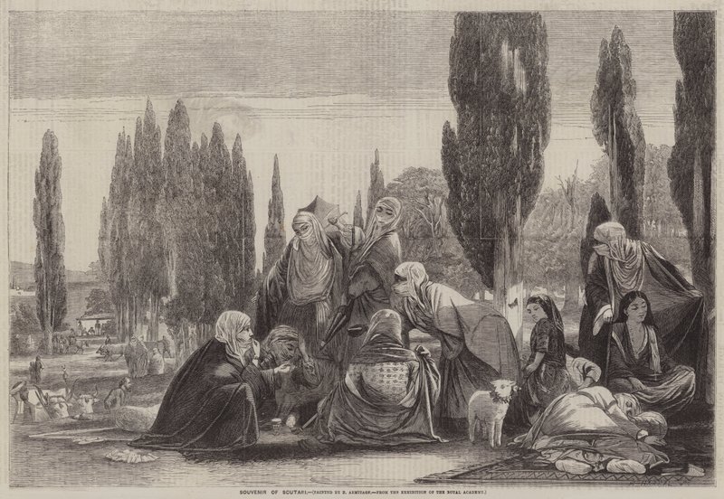 Üsküdar hatırası by Edward A. Armitage