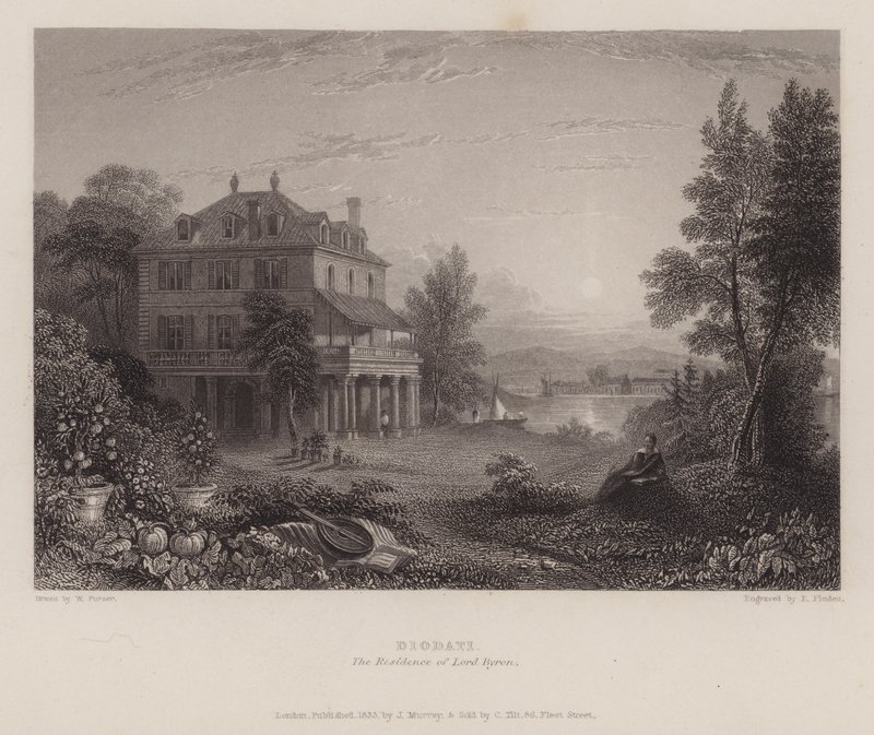Villa Diodati, Lord Byron