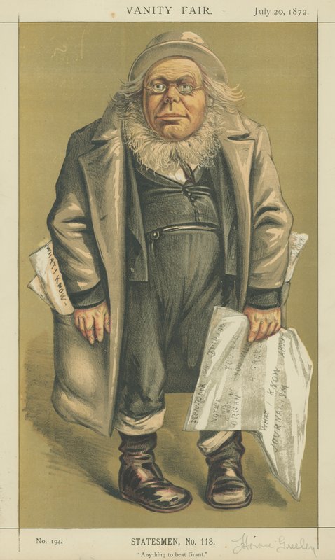 Bay Horace Greeley by Edward Frederick Brewtnall