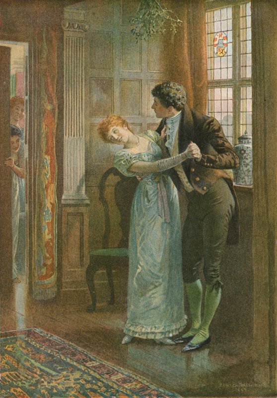 Ökseotu altında by Edward Frederick Brewtnall