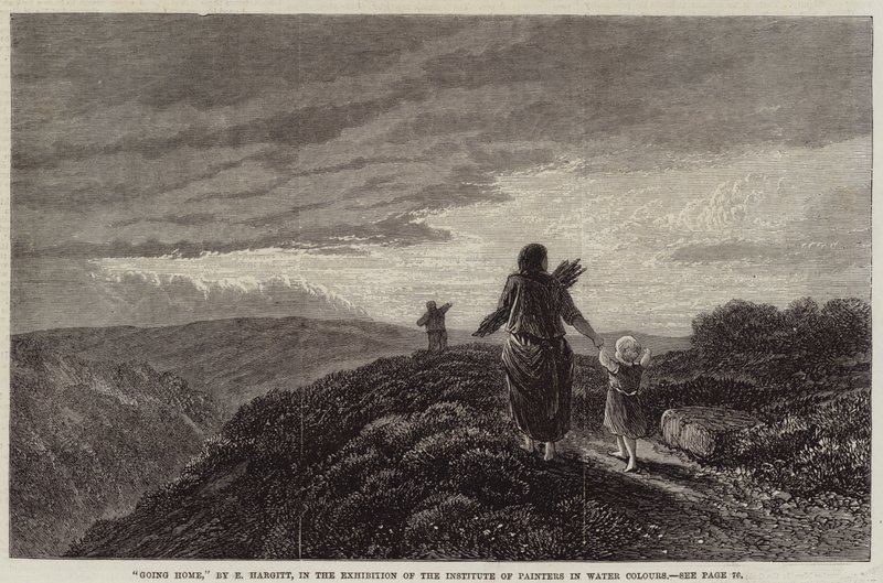 Eve gidiyor by Edward Hargitt