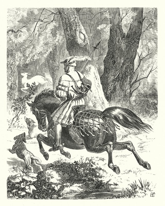 Yeniden Yazılmış Eski Bir Balad (gravür) by Edward Henry (after) Corbould