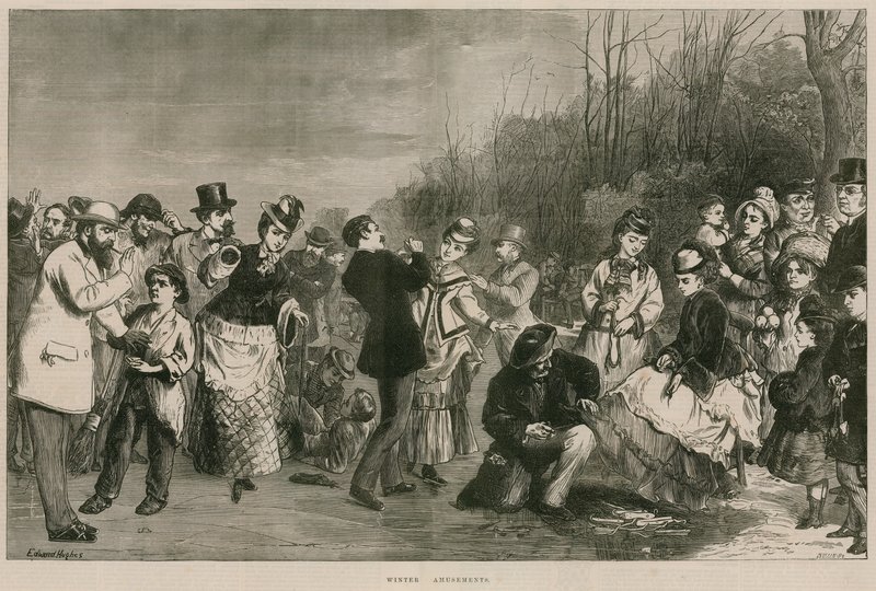 Kış eğlenceleri - Hyde Park, Londra