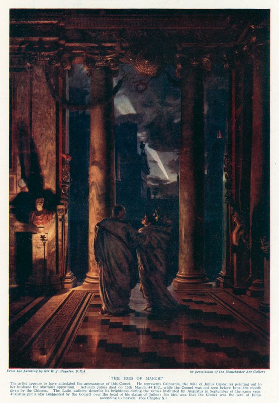 MÖ 44 Mart Ides (renkli taş) by Edward John Poynter