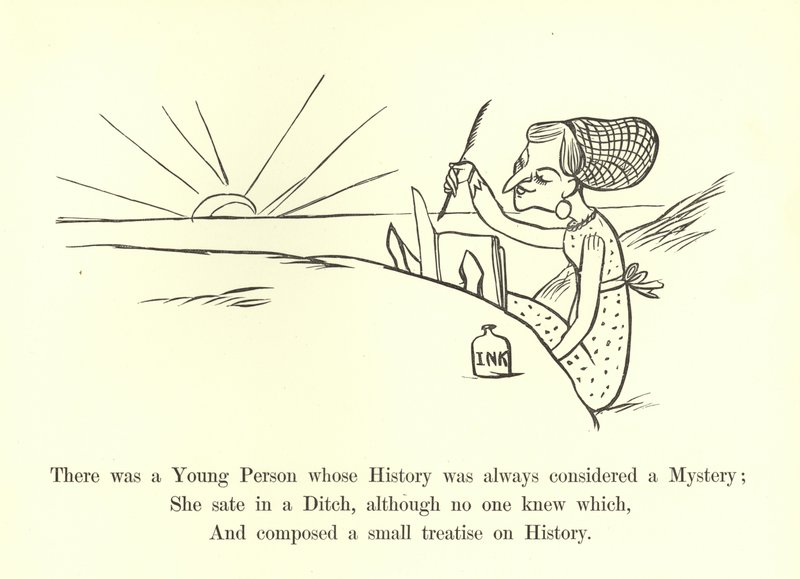There was a Young Person, whose History was always considered a Mystery  by Edward Lear