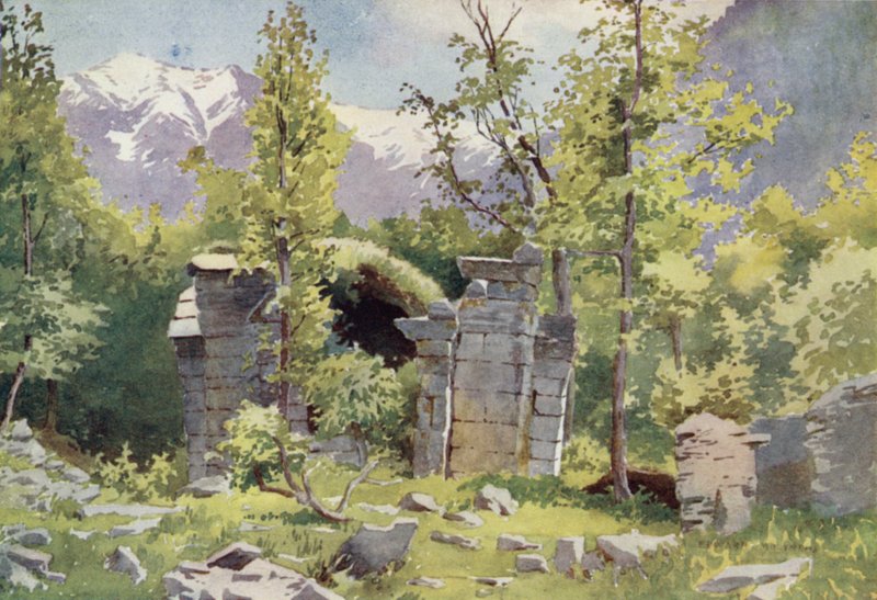 Tapınaklar, Wangat, Sind Vadisi Harabeleri by Edward Mary Joseph Molyneux
