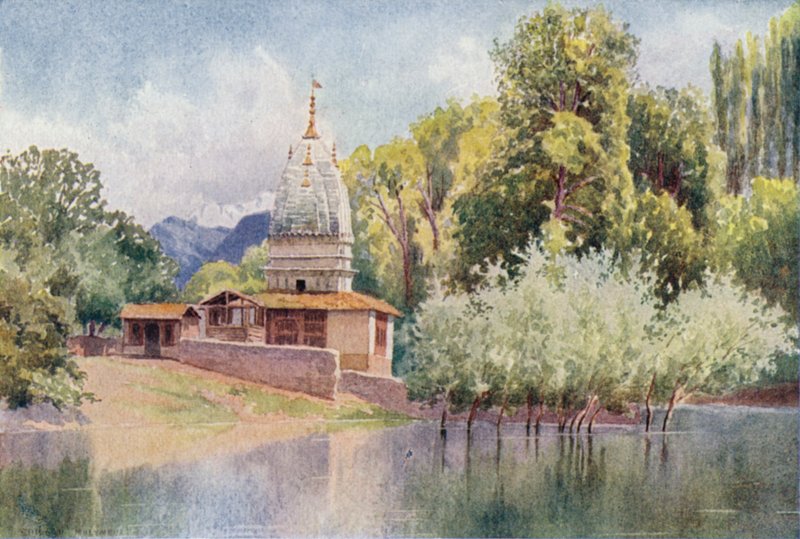 Tapınak, Chenar Bagh by Edward Mary Joseph Molyneux