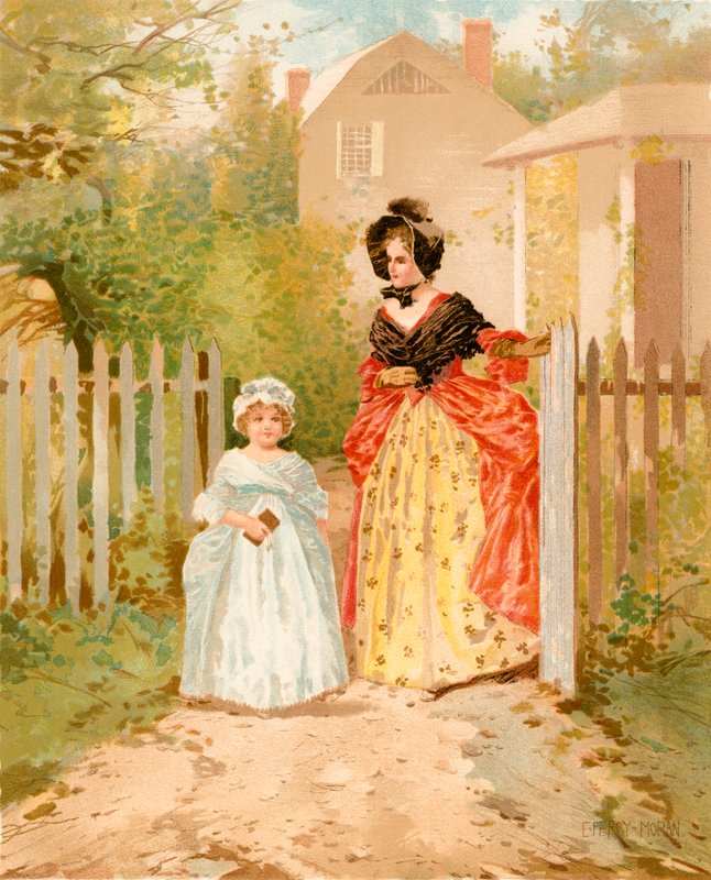 Yüz Yıl Önce Pazar Sabahı by Edward Percy Moran
