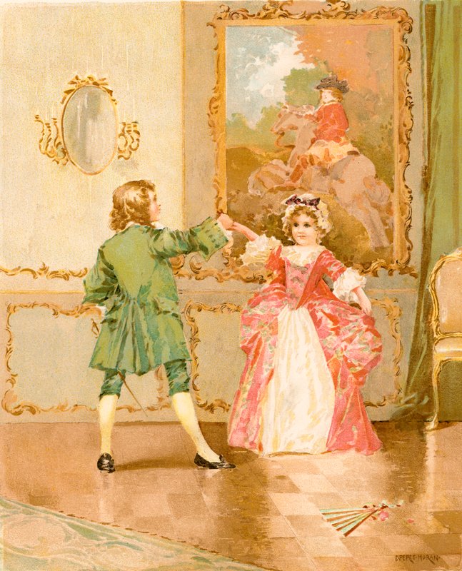 Minuet by Edward Percy Moran