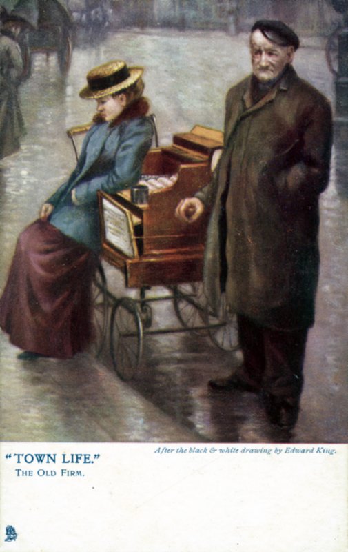 Organ öğütücü by Edward R. King