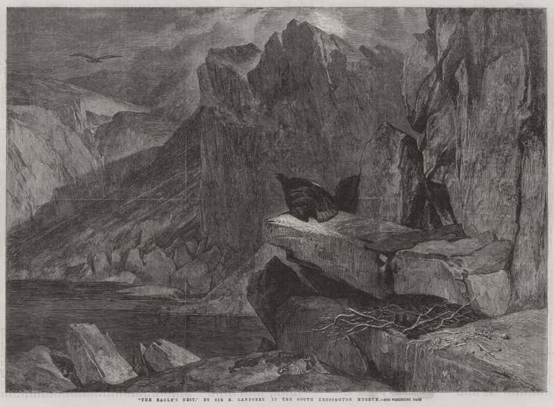 Kartal Yuvası by Edwin Landseer