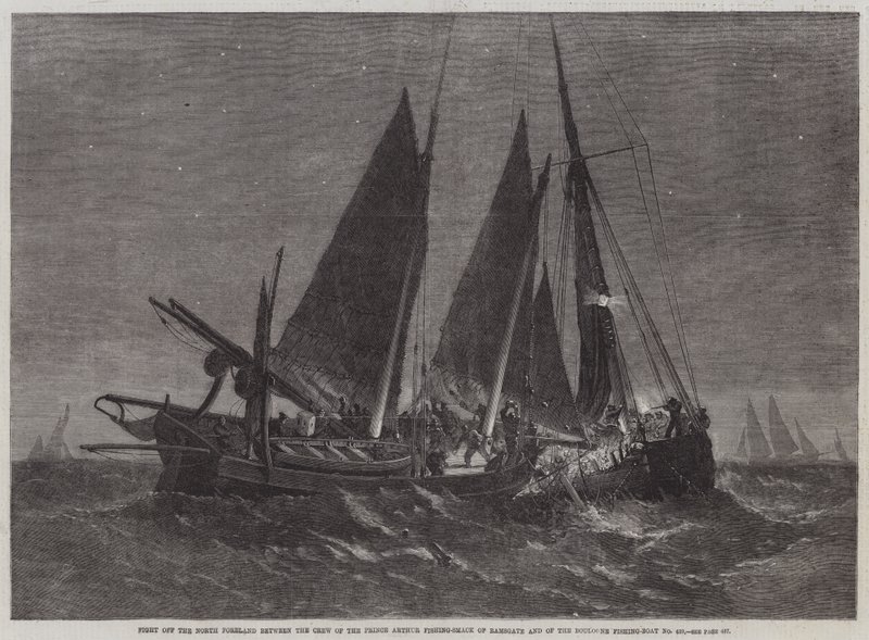 Ramsgate Prensi Arthur Fishing-Smack