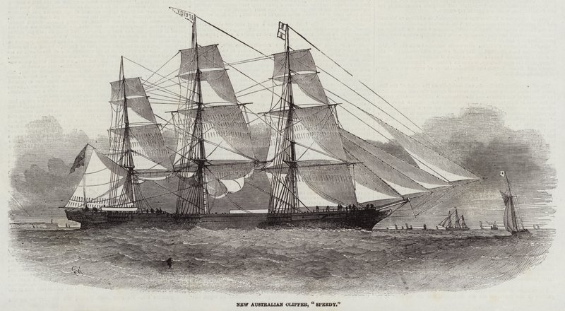 Yeni Avustralya Clipper, Speedy by Edwin Weedon