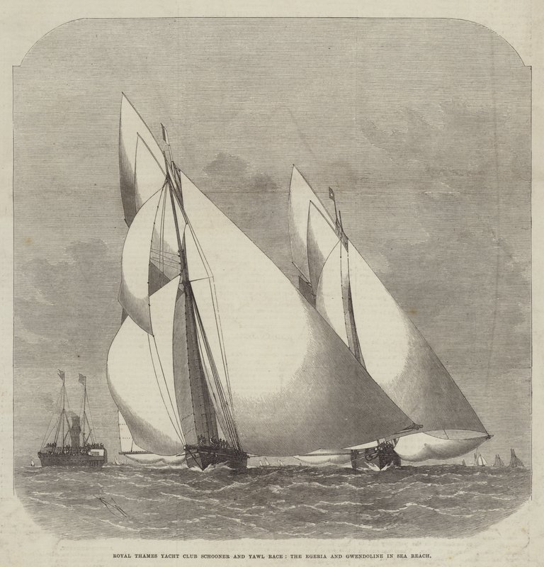 Royal Thames Yat Kulübü Schooner ve Yawl Yarışı, Sea Reach