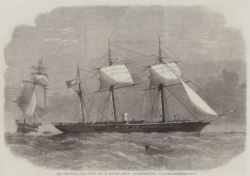 Confederate Sloop-of-War 290 veya Alabama, Merchant-Gemi Tonawanda