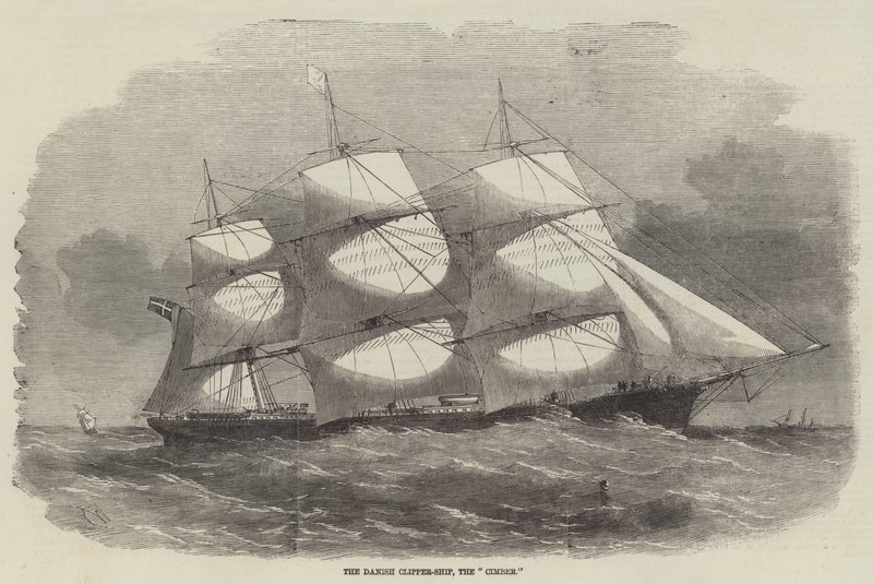 Danimarka Clipper Gemisi, Cimber by Edwin Weedon