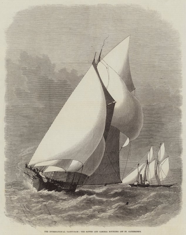 Uluslararası Yat Yarışı, Sappho ve Cambria, St Catherine