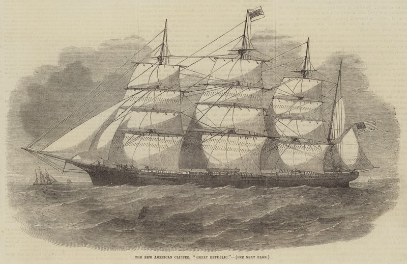 Yeni Amerikan Clipper, Büyük Cumhuriyet by Edwin Weedon