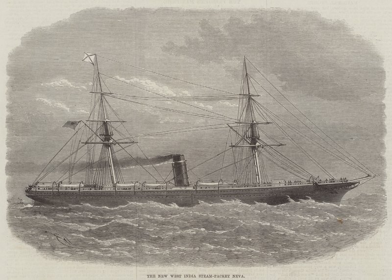 Yeni Batı Hindistan Buhar Paketi Neva by Edwin Weedon
