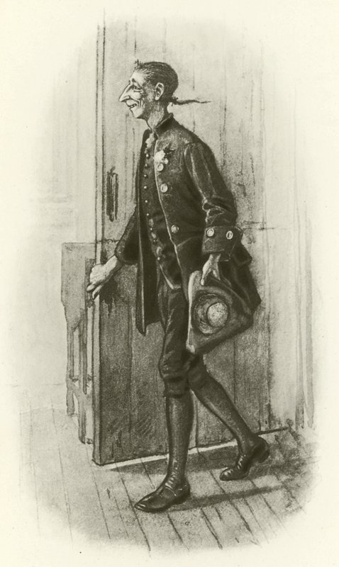Ichabod Vinç (gravür) by Edwin Austin Abbey