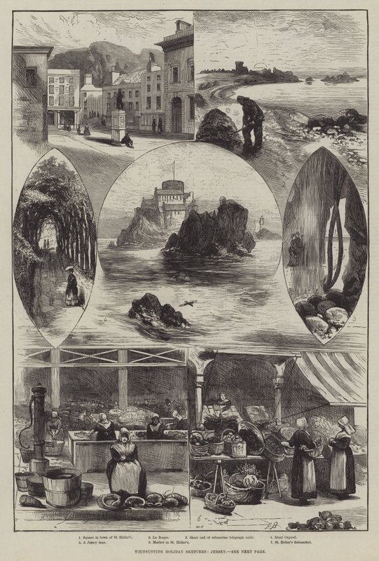 Whitsuntide Tatil Skeçleri, Jersey by Edwin Buckman