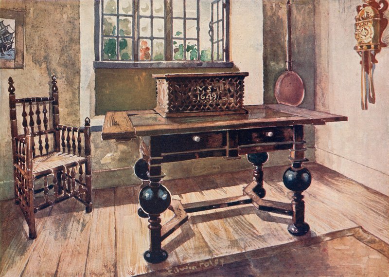 Erken Virginia Kolonistleri Salonu by Edwin John Foley