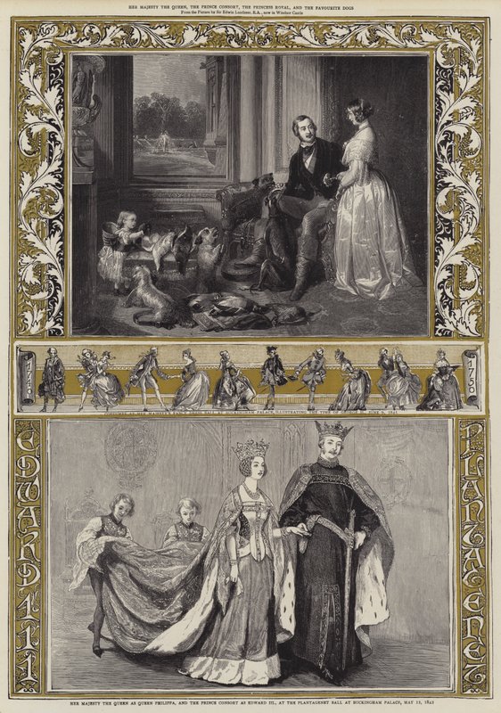 Majesteleri Kraliçe ve Prens Eşi by Edwin Landseer