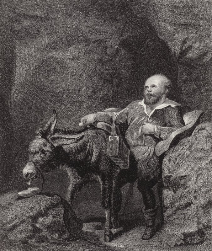 Sancho Panza by Edwin Landseer