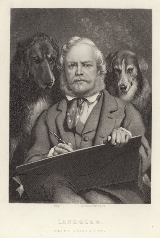 Sir Edwin Henry Landseer, İngiliz ressam by Edwin Landseer