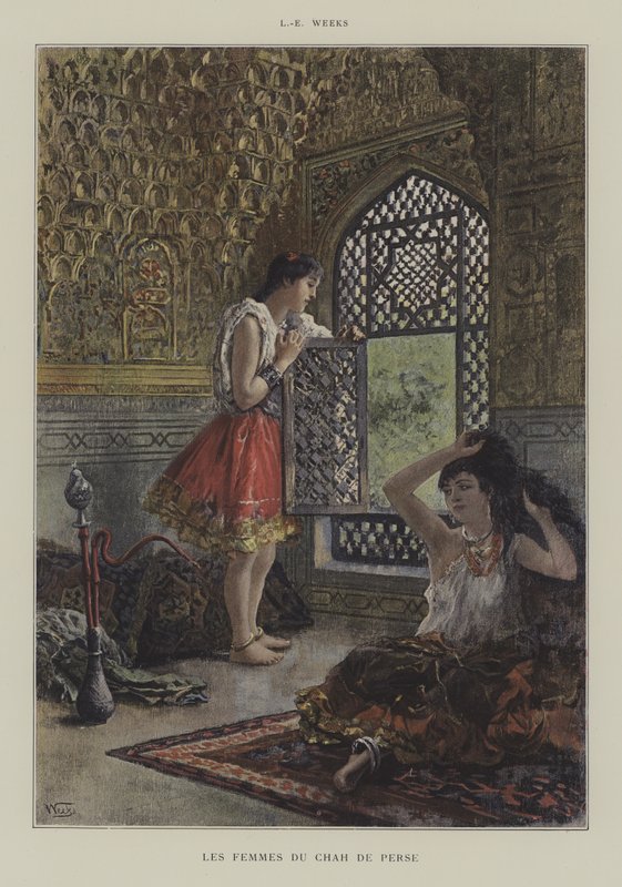 Pers Şahının Eşleri by Edwin Lord Weeks