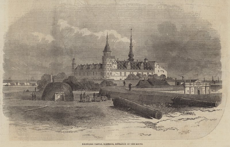 Kronborg Kalesi, Elsineur, Sesin Girişi by Edwin Weedon