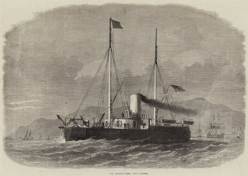Zırhlı Filomuz, HMS Hotspur by Edwin Weedon