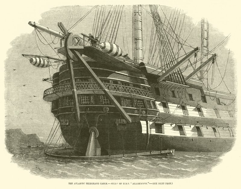 Atlantik Telgraf Kablosu, HMS Agamemnon
