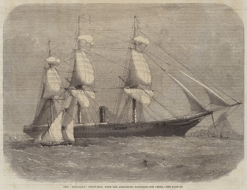 Çin için Armstrong Pilleri ile Himalaya Birlik Gemisi by Edwin Weedon