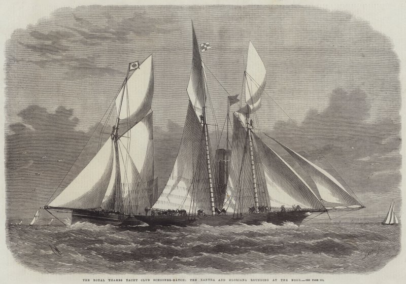 Royal Thames Yat Kulübü Schooner-Match, Xantha ve Gloriana Nore
