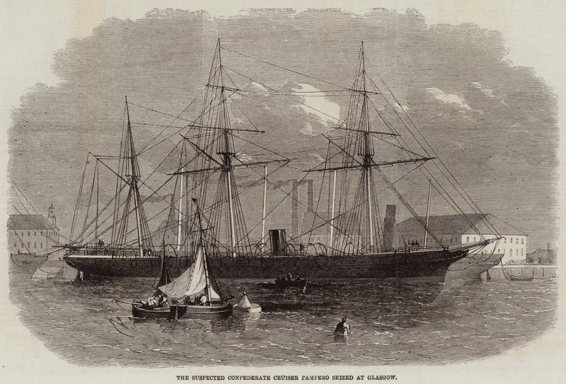 Şüpheli Konfederasyon Kruvazörü Pampero Glasgow