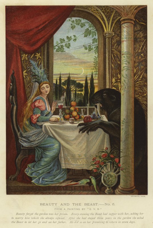 Scene from Beauty and the Beast  by Eleanor Vere Boyle