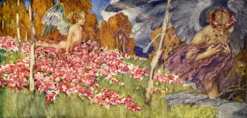 Aşkın Başka Bir Yolu (renkli taş) by Eleanor Fortescue Brickdale