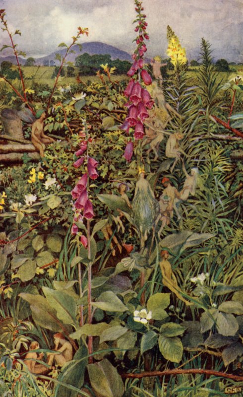 Guinevere (renkli taş) by Eleanor Fortescue Brickdale
