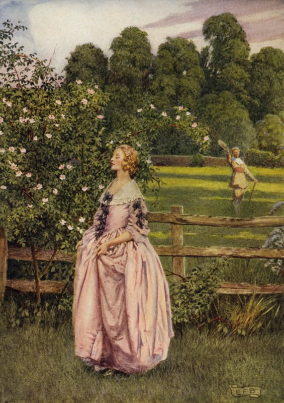 Bana öyle değilse, ne kadar adil olduğu umrumda değil mi? (renkli taş) by Eleanor Fortescue Brickdale