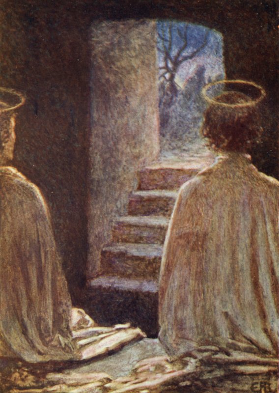 Boş Mezar (renkli taş) by Eleanor Fortescue Brickdale