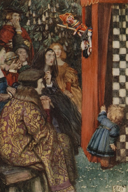 Diyelim ki bir Hile tüm bunları Martı yapabilir, daha Mucizeviydi (renkli taş) by Eleanor Fortescue Brickdale