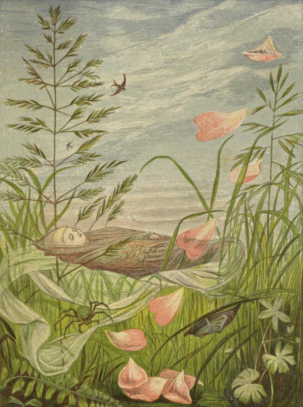 Bahar başladığında (renkli taş) by Eleanor Fortescue Brickdale