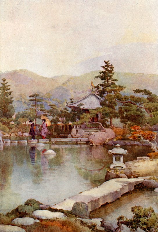 Bir Peyzaj Bahçesi (renkli taş) by Ella Du Cane